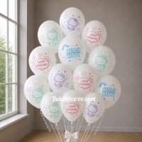 Hello Kitty С ДР 30см, 1шт. букет шаров с гелием купить